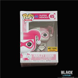 harley quinn pink and white funko pop