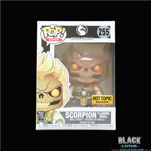 BLEMISHED Funko Pop! Mortal Kombat X Scorpion Flaming Skull Hot