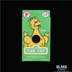 Super 7 ReAction Sesame Street Fuzzy Big Bird Flocked BoxLunch IN