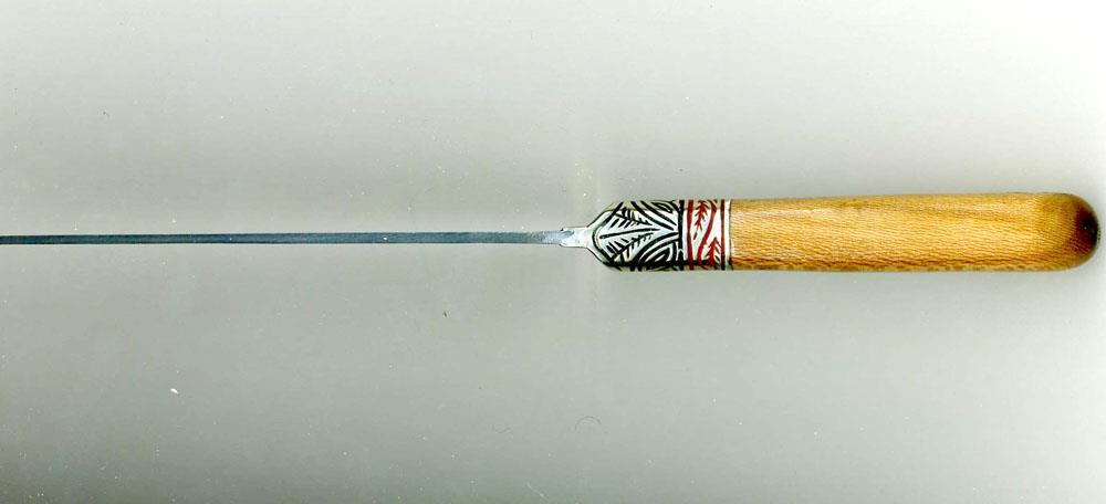 UZBEK NATIONAL HQ KNIFE PCHAK PICHOK HANDMADE WOOD w