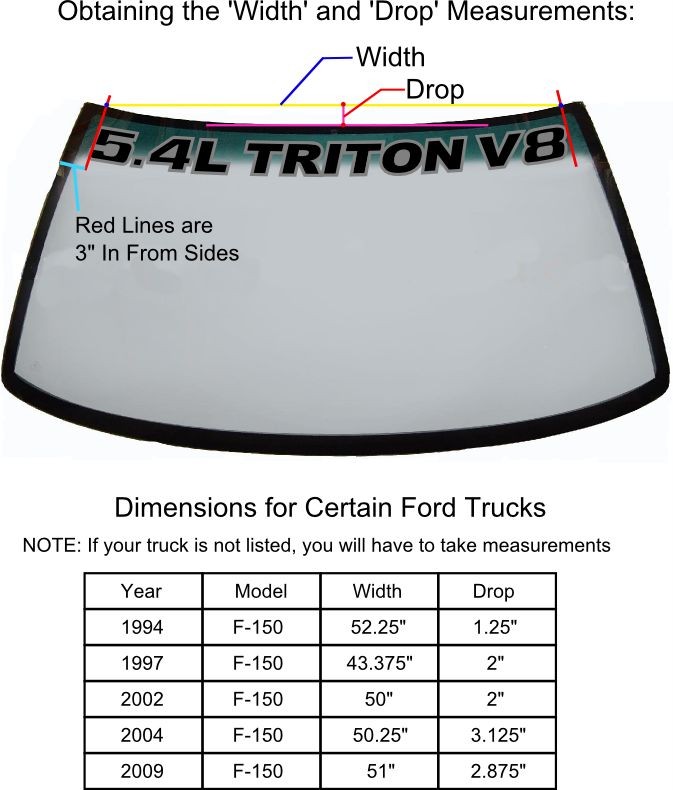 Ford f150 windshield decal #4
