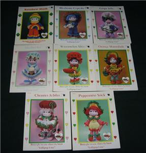 FLAVORFUL FRIENDS DOLL PATTERNS 1 DOLL HEAD HANDS KIT items in