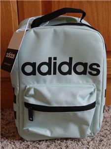 mint green adidas lunch box