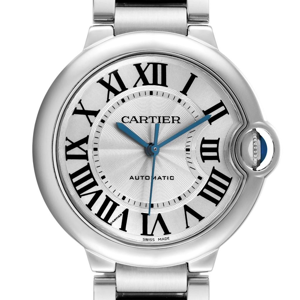 Cartier Ballon Bleu 36 Midsize Steel Ladies Watch W6920046