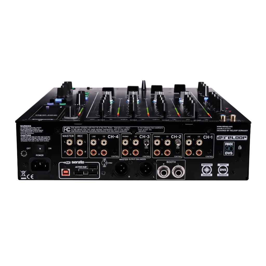 Reloop RMX90 DVS 4 Channel Serato DJ Mixer W/ FREE Laptop Stand