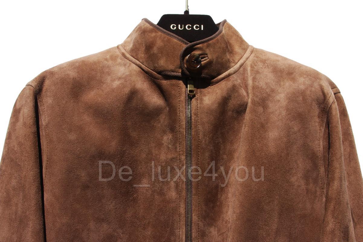 Gucci suede coat discount