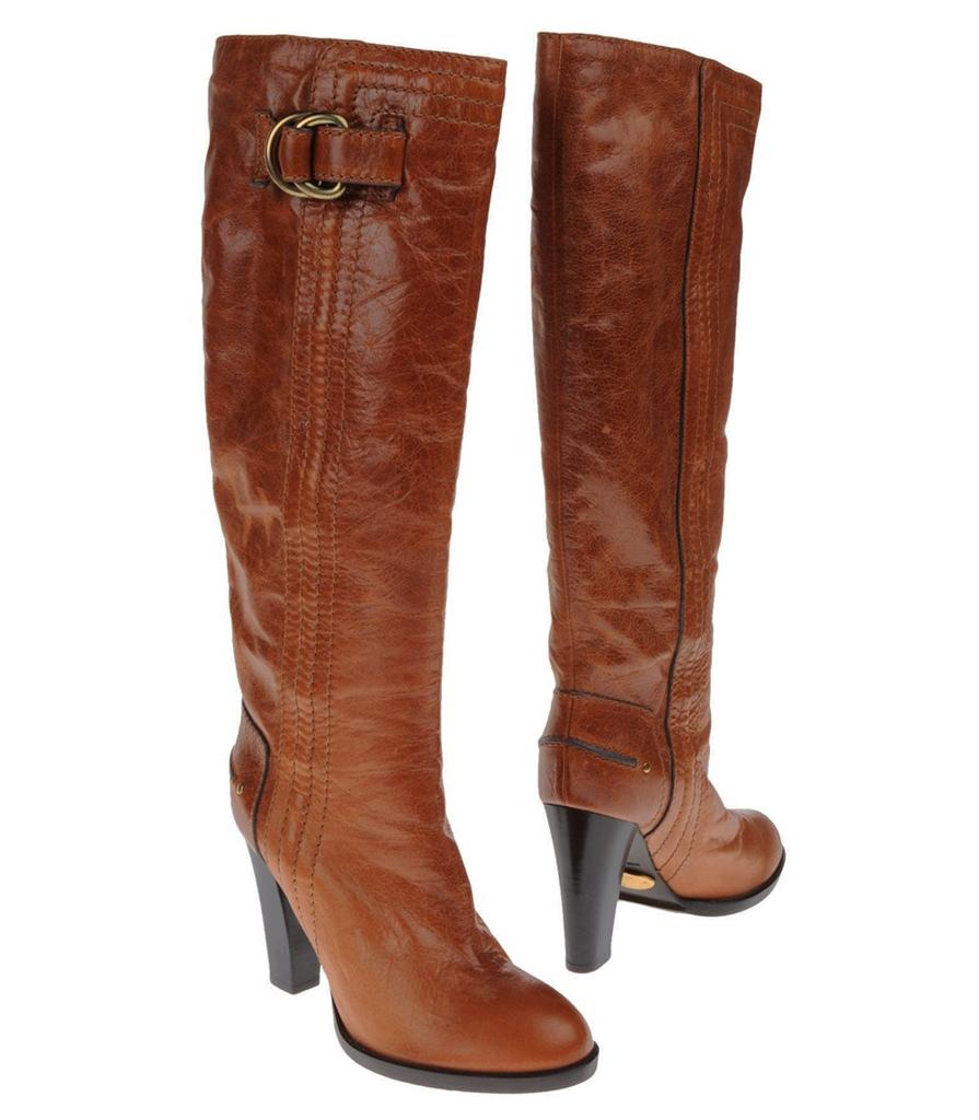 chloe buckle boots