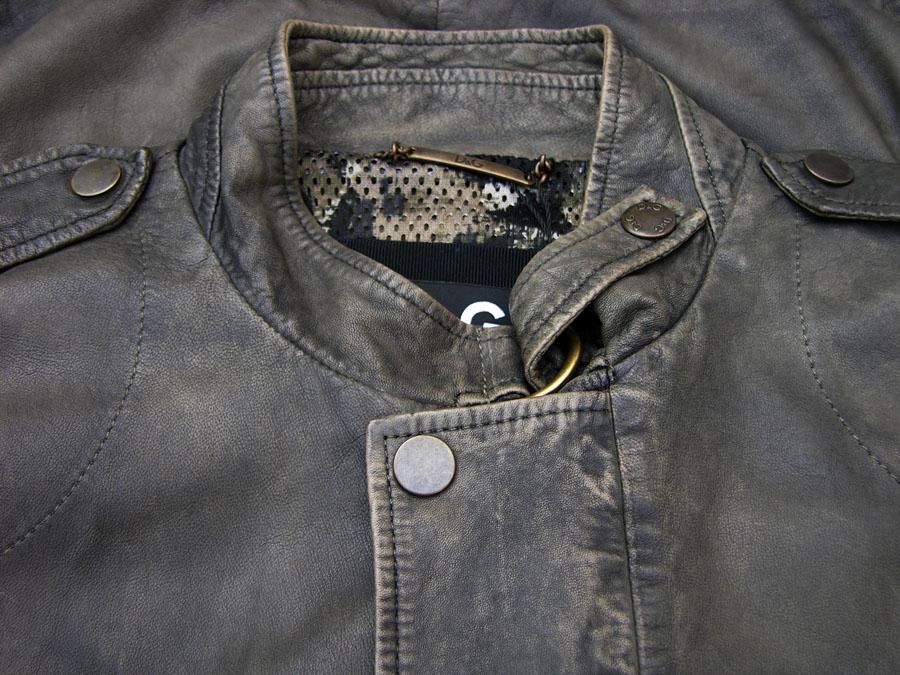 NEW DOLCE & GABBANA 2 in 1 SOFT LEATHER JACKET WITH DETACHABLE