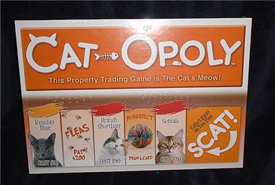 Cat Opoly Monopoly Cats Board Game By Late For The Sky Brand New