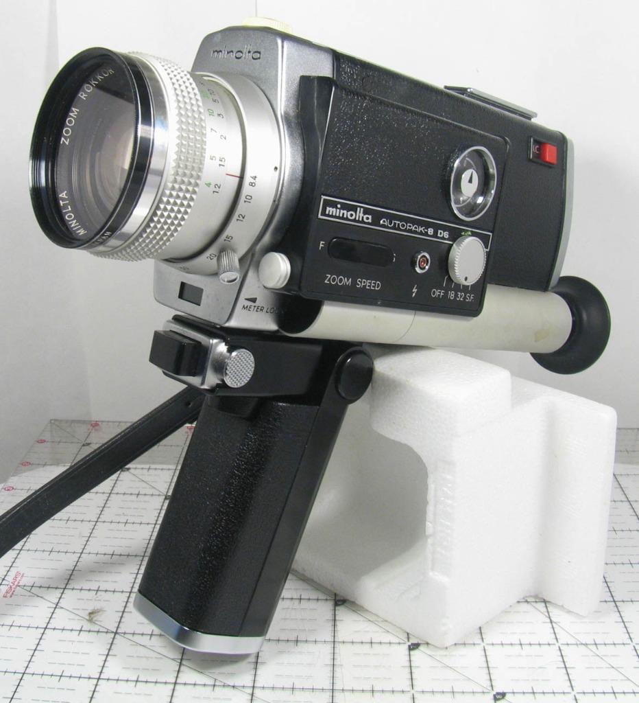 Minolta Autopak8 D6 Super 8 Silent Movie Camera eBay