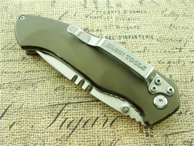 klein tools 44201r b10 linerlock hunter jack pocket knife