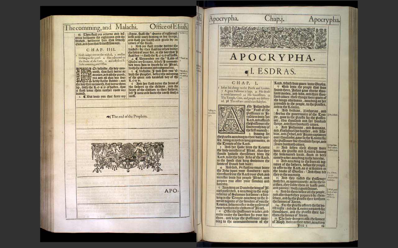 King James Bible Apocrypha on USB