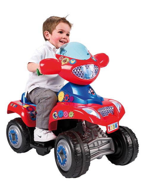 MICKEY MOUSE ELECTRIC QUAD BIKE RIDE ON CAR NEW
