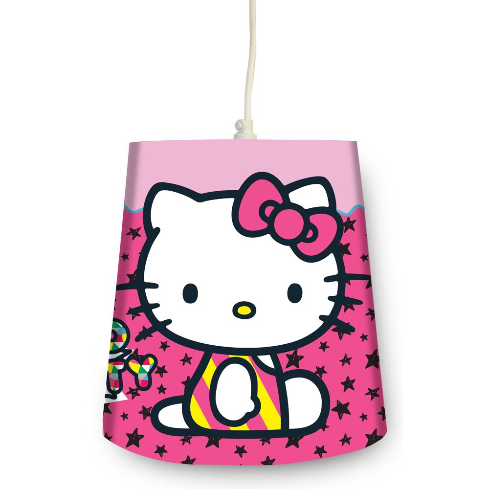 HELLO KITTY TAPERED LAMP LIGHT SHADE NEW OFFICIAL | eBay