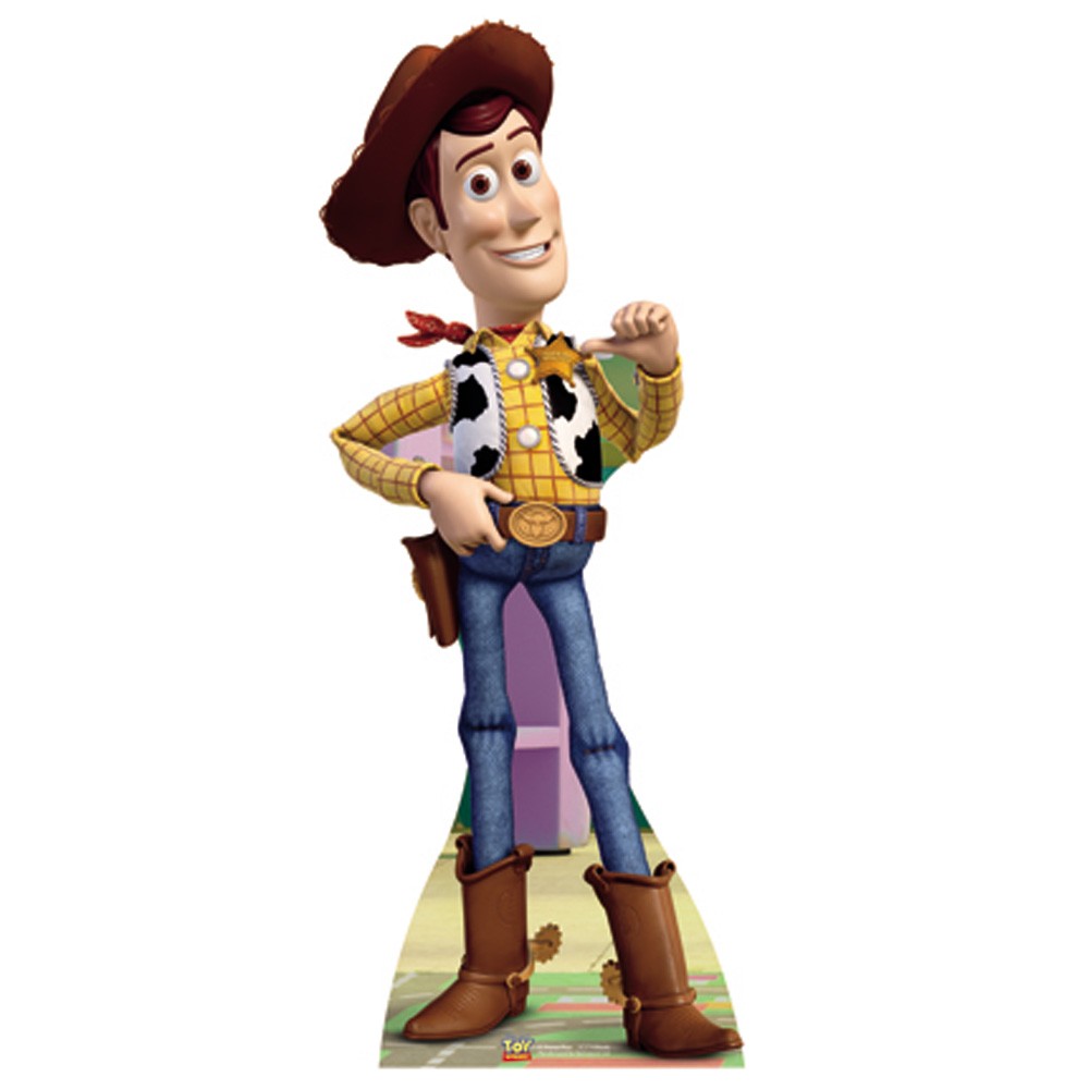 TOY STORY 'WOODY' LIFESIZE CARDBOARD CUT OUT NEW OFFICIAL ...