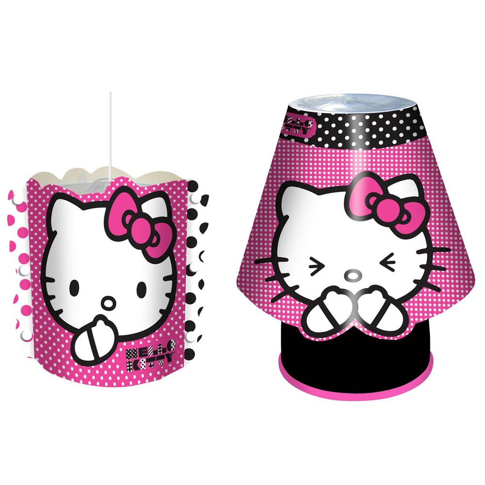 HELLO KITTY LIGHT SHADE & KOOL LAMP COMBO NEW & OFFICIAL LIGHTING | eBay