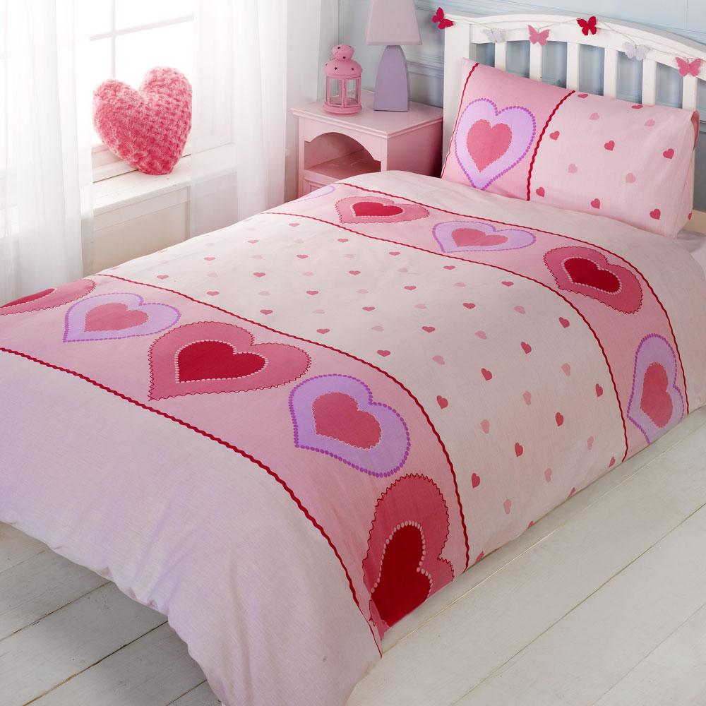 DISNEY SET BIANCHERIA da Letto Bambina Copripiumino Reversibile e