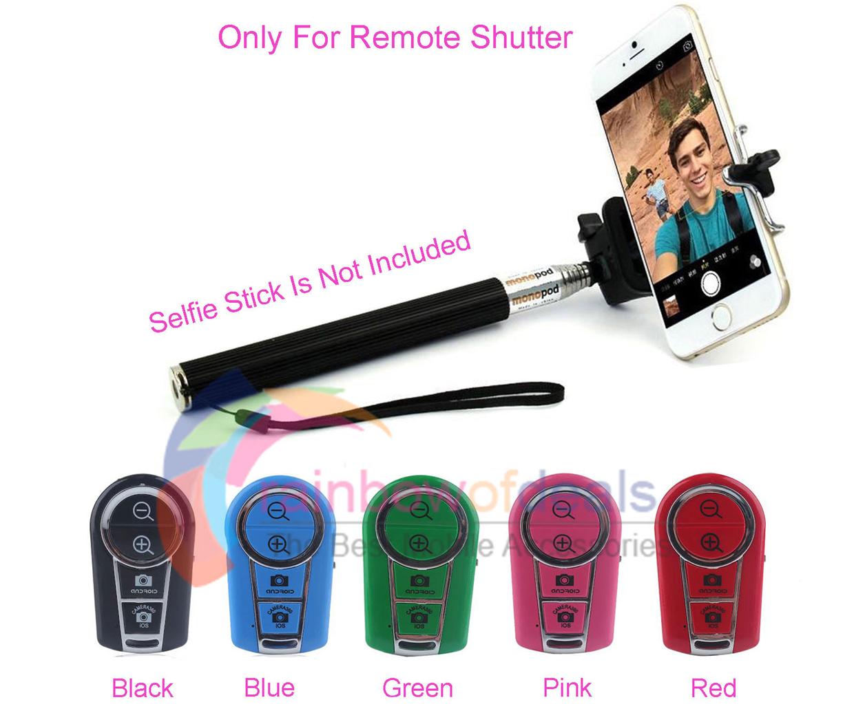 Wireless Bluetooth Remote Camera Shooting Shutter for iPhone 6 Samsung