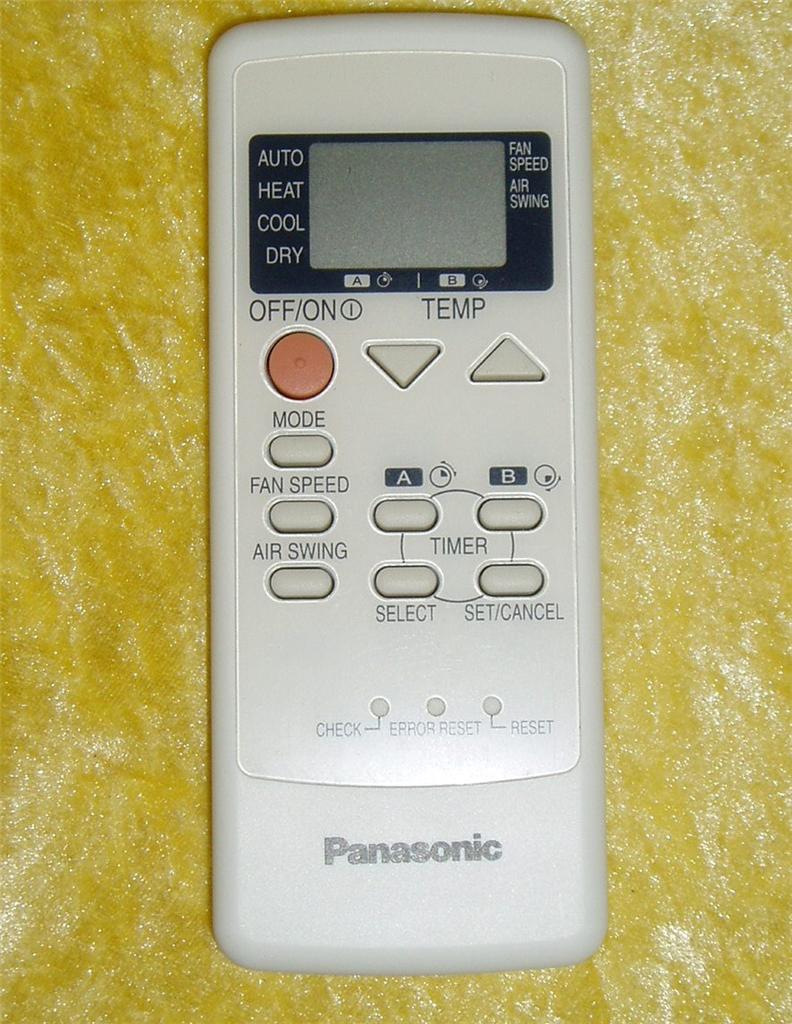 Panasonic Air Conditioner Remote Manual