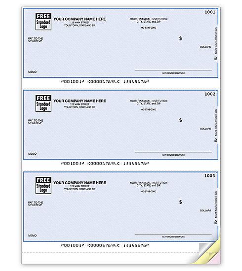 QuickBooks 3-UP Business Laserchecks von Deluxe-Nebs / DLA104 oder DLA105 - Bild 3 von 3