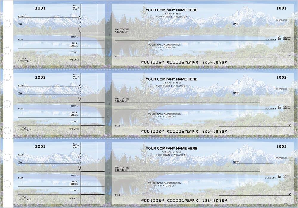 3-On-A-Page Business Size Checks, Side-Tear Voucher by Deluxe-Nebs / 53220N - Picture 11 of 12