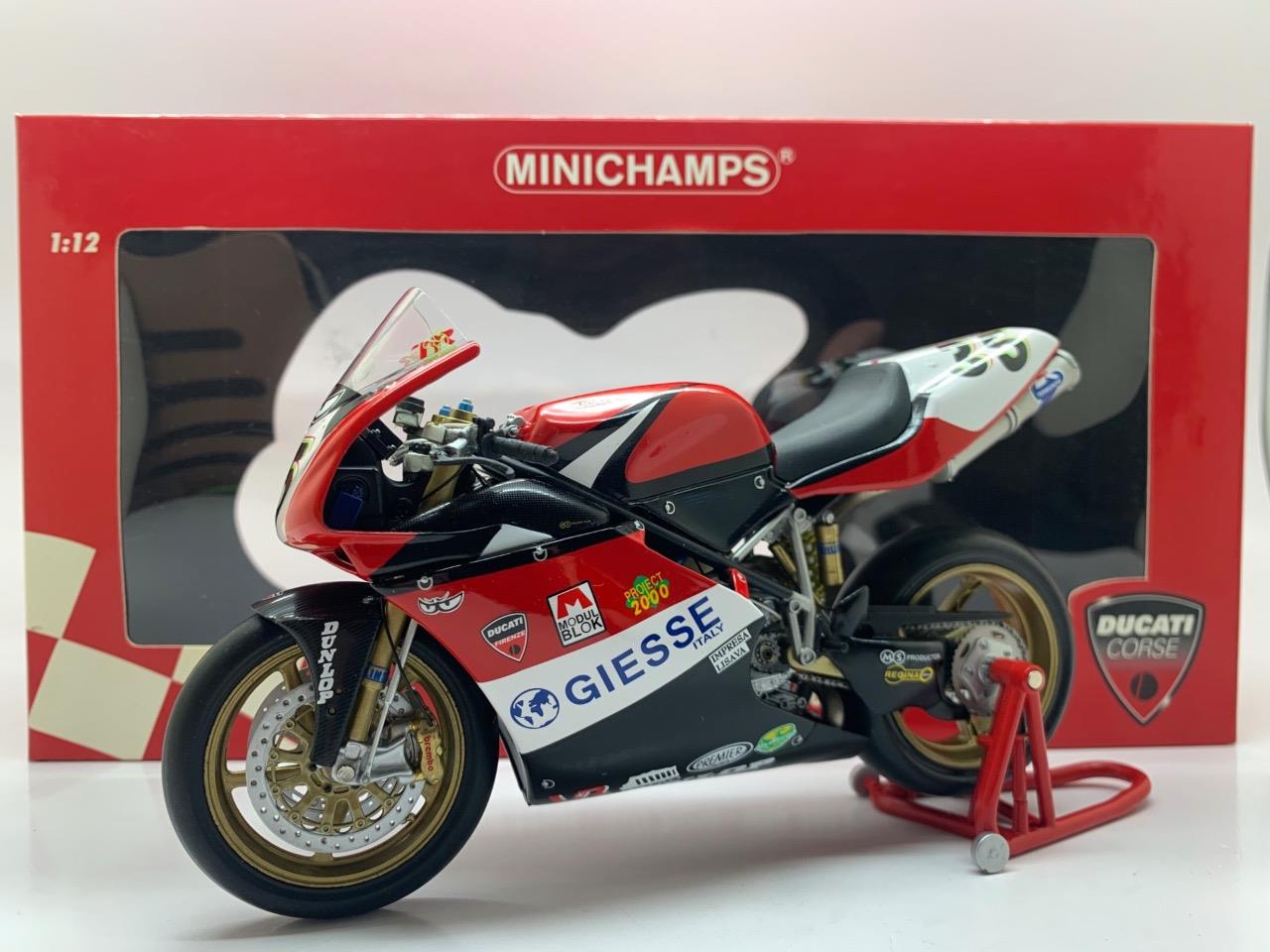MINICHAMPS DUCATI 996 REVE RACING JOHN REYNOLDS 2001 122 011203 1