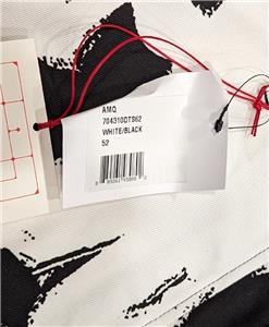 ★alexander mcqueen★ Spray Crush Foil Print Logo Short Slee MUSINSA | ALEXANDER McQUEEN Spray Crush Foil Print Short