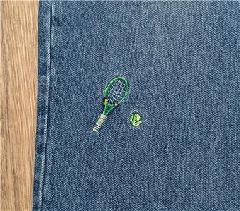 $705 Mens CASABLANCA Embroidered Stone Wash Denim Jeans Blue 36 | eBay