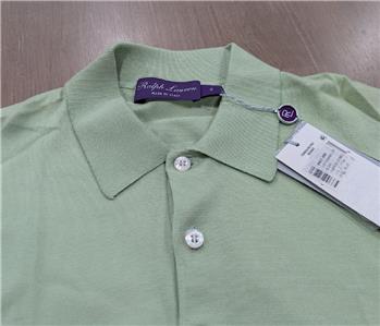 Ralph Lauren purple label 黄緑 ポロシャツ M Ralph Lauren purple label 黄緑 ポロシャツ M