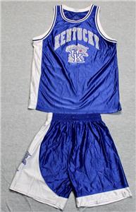 1990s APEX ONE UK KENTUCKY WILDCATS BASKETBALL JERSEY AND
