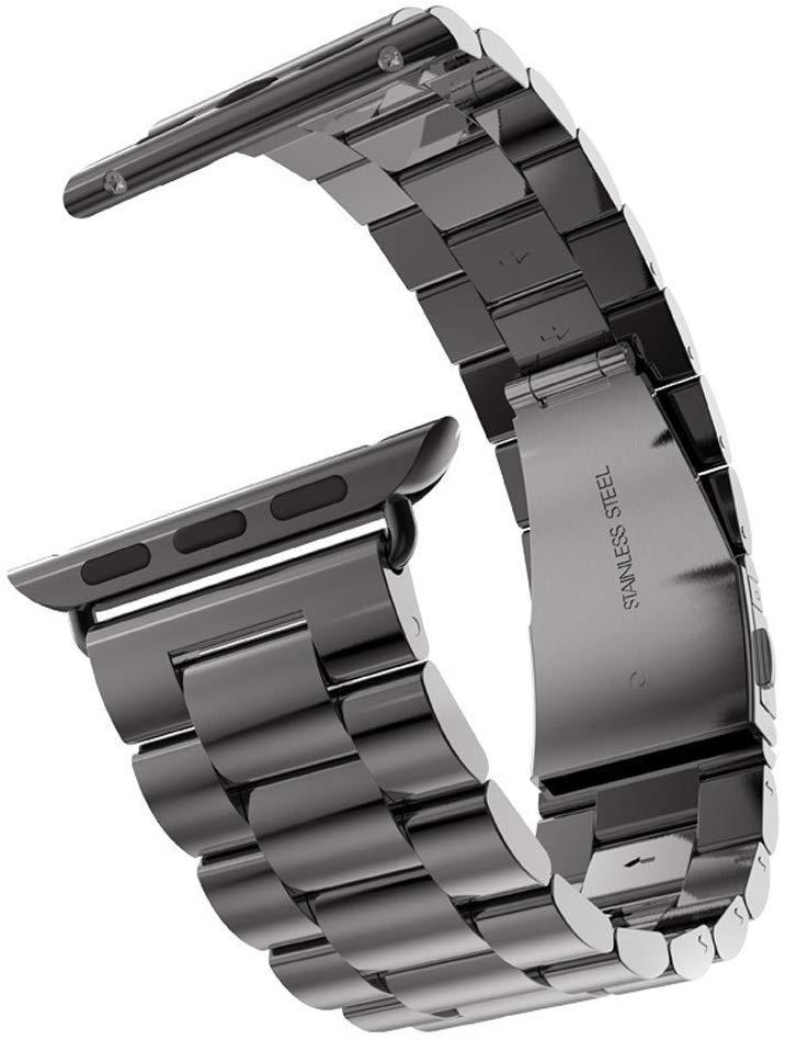 For APPLE Watch SERIES 1 2 3 4 5 STAINLESS STEEL Metal ...