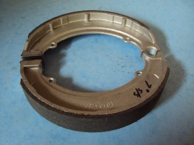 BSA GOLD STAR, LIGHTNING etc 8" SINGLE-SIDED FRONT HUB & BRAKE - New