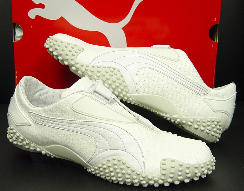 New Puma Mens Shoes Mostro Goat Velcro Sneaker White 349593-01 $120 | eBay