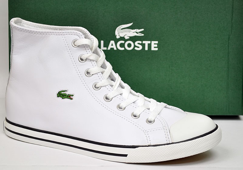 New Lacoste Mens Shoes L27 Hi Top SRM LTH Sneaker 20SRM9321 $110 | eBay