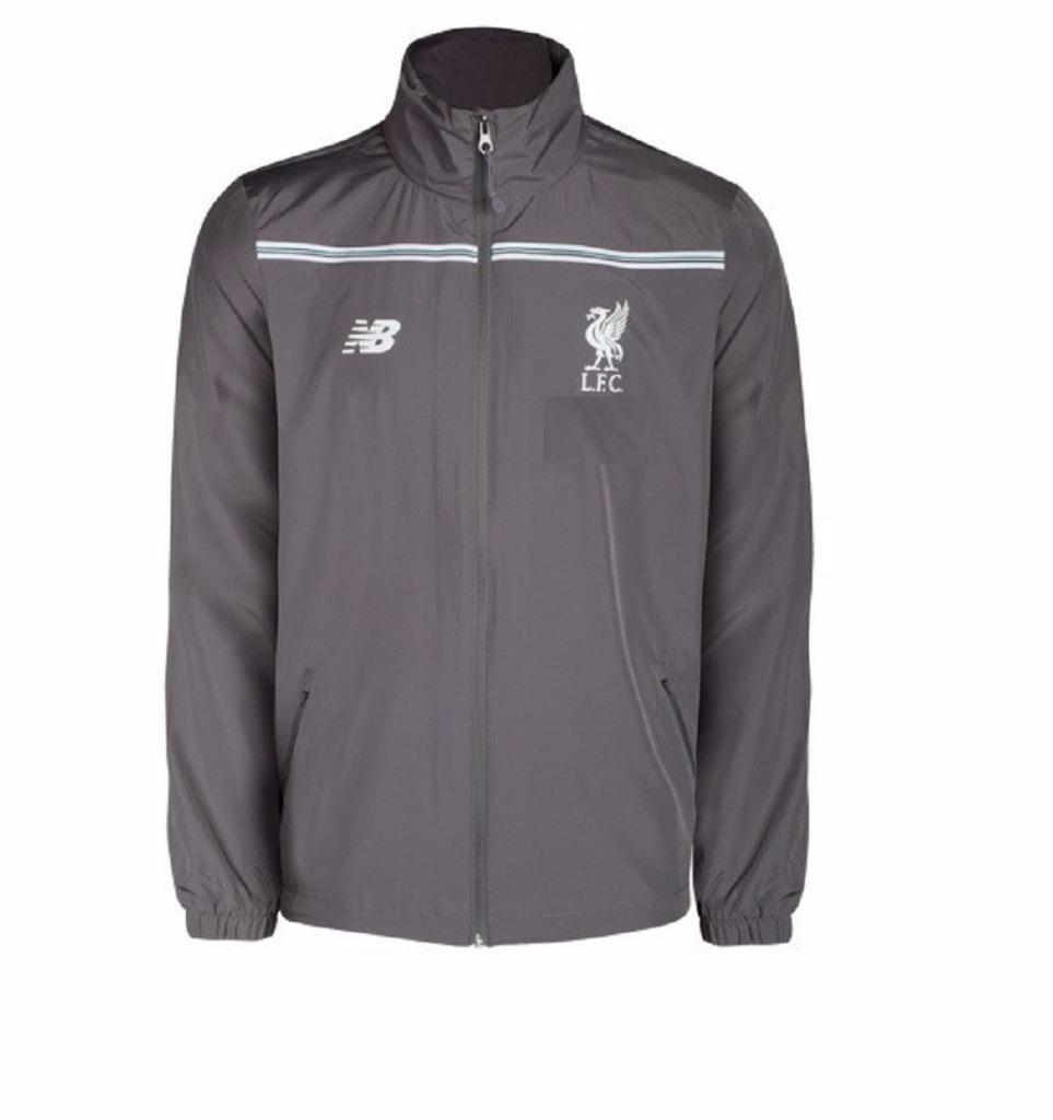 Liverpool FC New Balance Mens Jacket LFC Training Rain Jacket Runnig ...