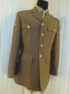 British Army soldier REME FAD No2 SD Dress Uniform parade Jacket L/cpl ...