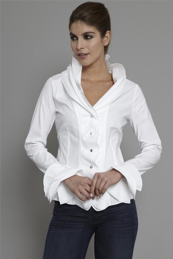 BN Beautiful The Shirt Company White Woman isabelle shirt RRP £85. | eBay