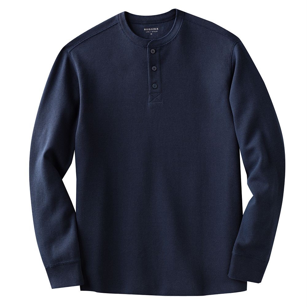SONOMA Mens Thermal Henley Shirt~S, M, XL~$30~NWT | eBay