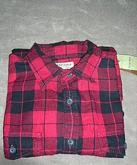 SONOMA life+style Mens Flannel Plaid Shirt~$36~NWT | eBay
