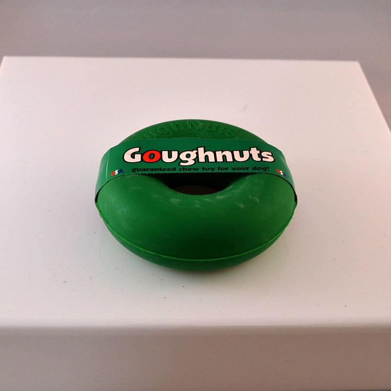 Anello in gomma resistente Goughnuts 5,25" giocattolo - Made in USA con garanzia di sostituzione - Foto 2 di 6