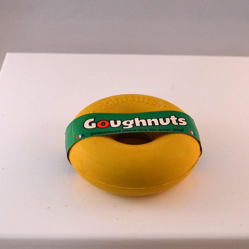 Anello in gomma resistente Goughnuts 5,25" giocattolo - Made in USA con garanzia di sostituzione - Foto 3 di 6
