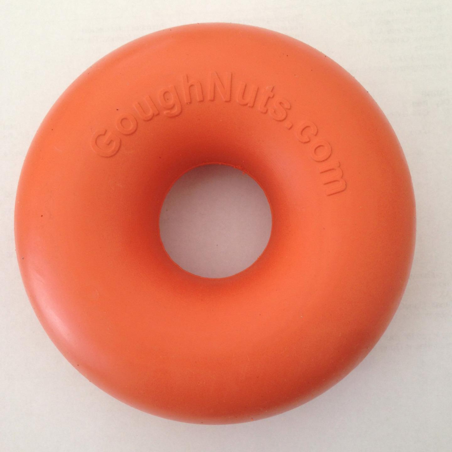 Anello in gomma resistente Goughnuts 5,25" giocattolo - Made in USA con garanzia di sostituzione - Foto 4 di 6
