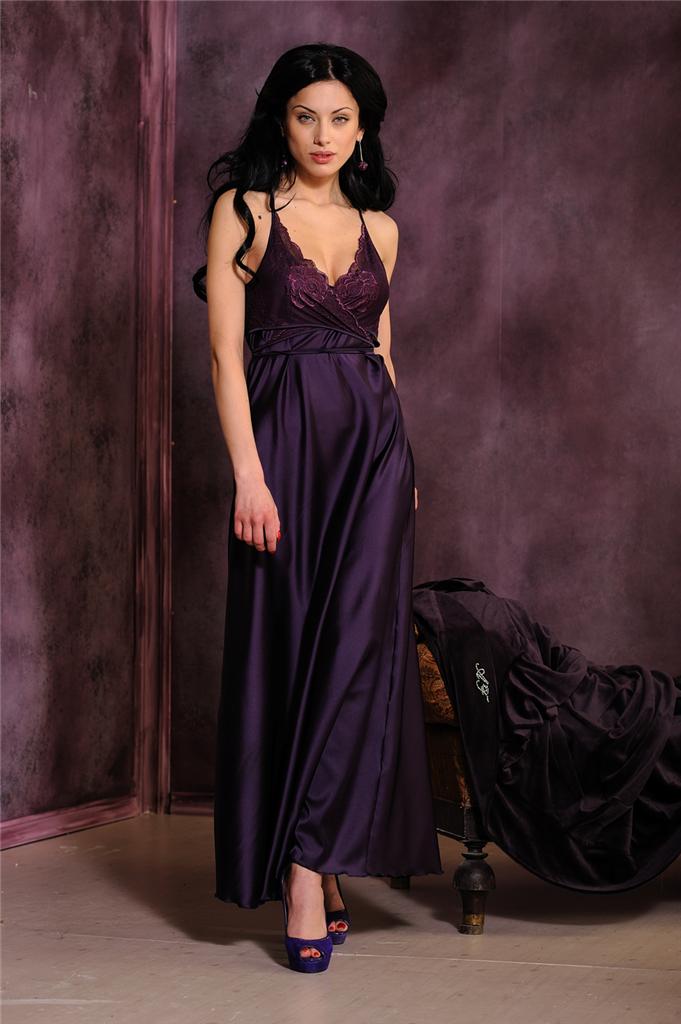 Satin Nightgown Nightdress Luxury Womens Sleepwear NIB | eBay