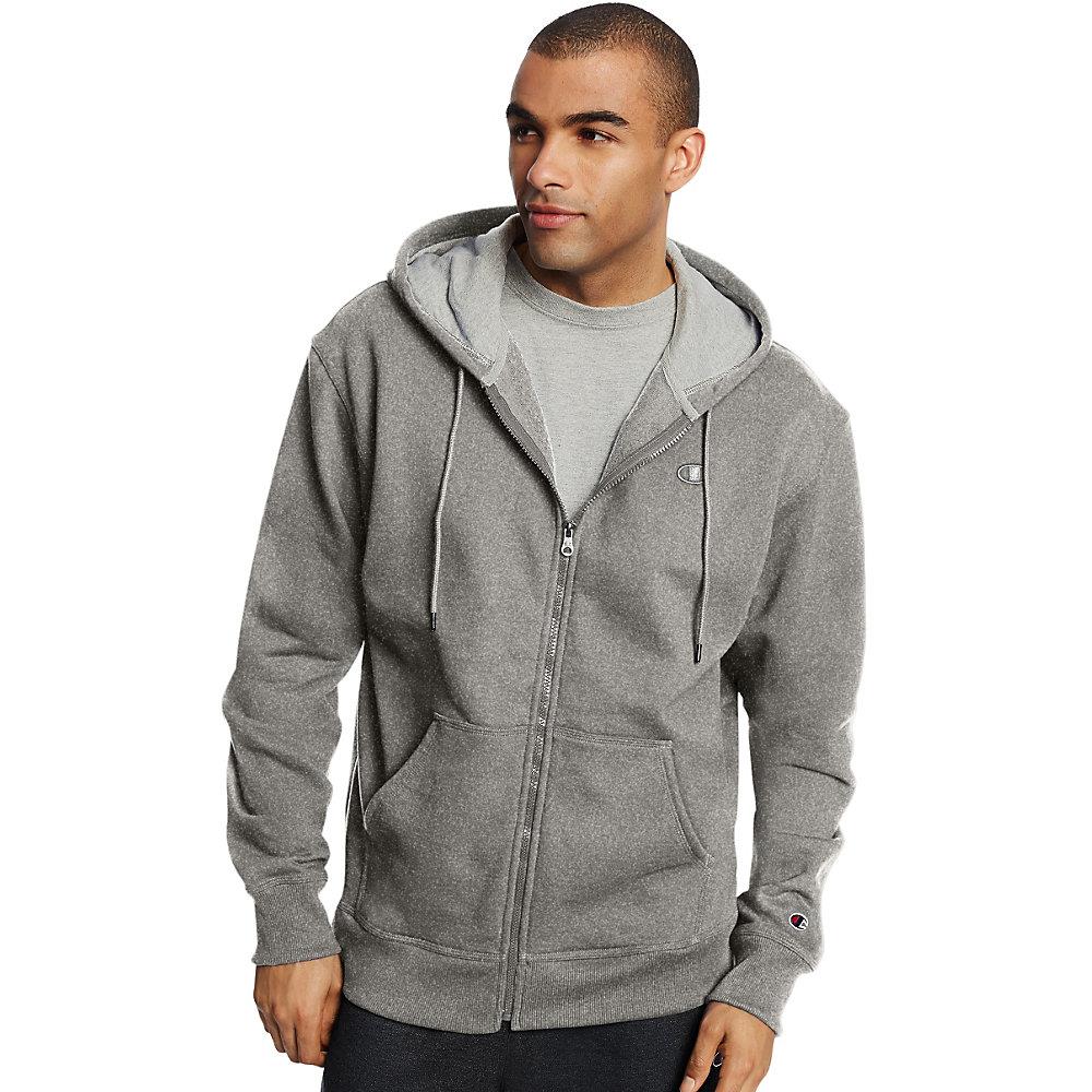 Champion Men's Powerblend® Fleece Full Zip Jacket Hoodie S0891 | eBay