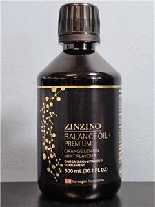 Zinzino Balance Oil+ Premium Orange Lemon Mint 300 mL (10.1
