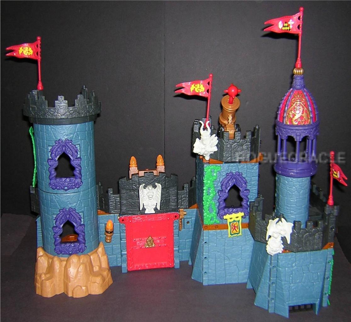 IMAGINEXT BATTLE CASTLE PLAYSET 58 PIECE SET GREAT CONDITION FROM ...