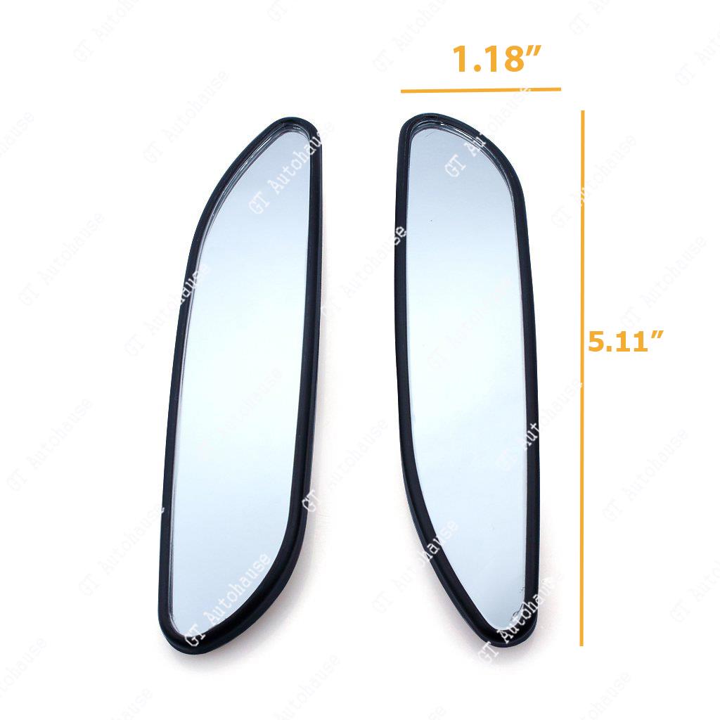 5" Adjustable Stick On Auxiliary Rearview Blind Spot Wide Angle Auto