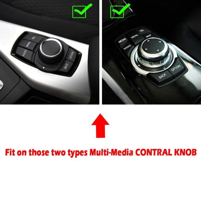 Idrive Controller Knob W Carbon Trim Buttons Frame Fit