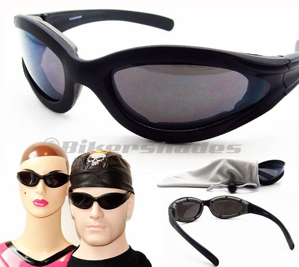 POLARIZED Lens Motorcycle Sun glasses Goggles Wind Resistant Men Women ...
