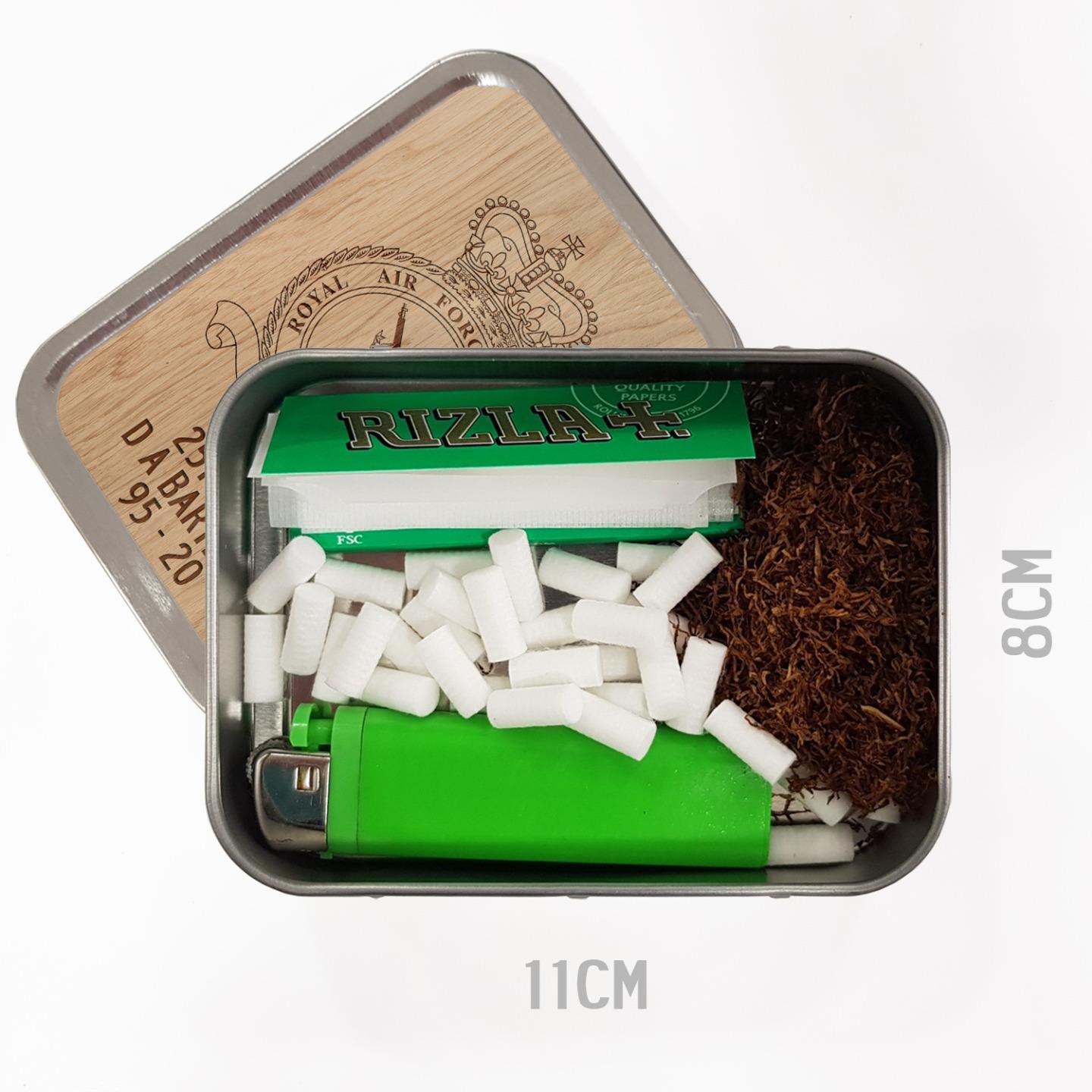 Personalised Royal Air Force Regiment Raf 2oz Tobacco Tin Baccy Stash Gift Ra18 Tobacciana Smoking Supplies Collectables Art Suneducationgroup Com